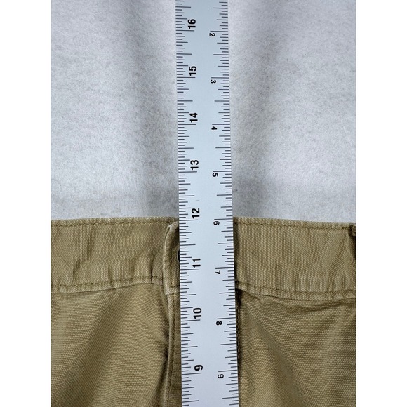 Carhartt Rugged Flex Relaxed Fit Canvas Work Pants Tan 36x34 BN2291-M - Picture 9 of 14